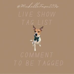 TAG LIST FOR LIVE SHOWS